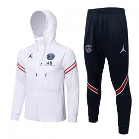 Paris Saint Germain Chaqueta De Entrenamiento Con Capucha 2022/23 Blanca - Hombre